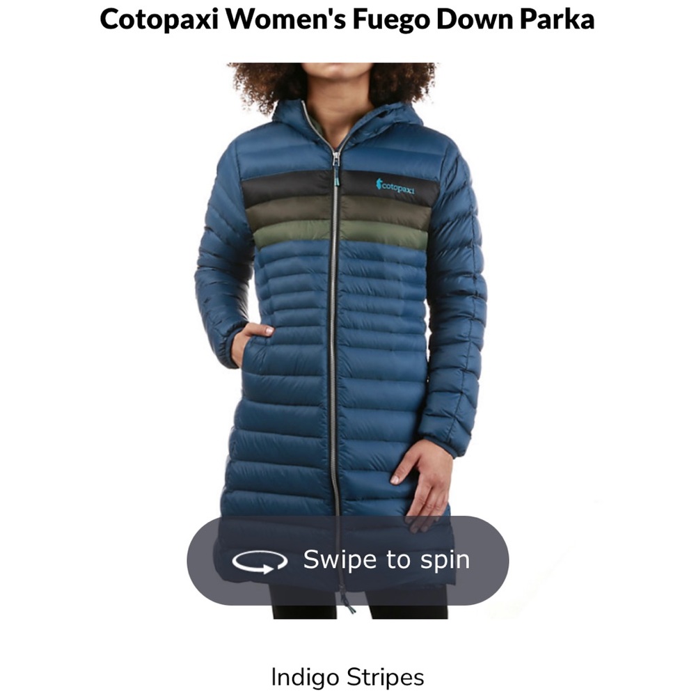 Cotopaxi Fuego Down Parka!
